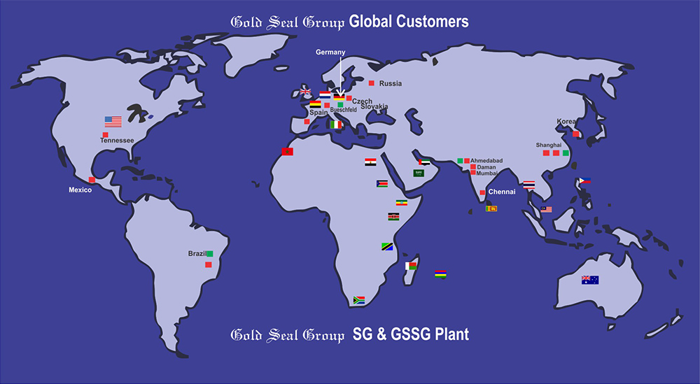 Clients of Gold Seal Engineering in India